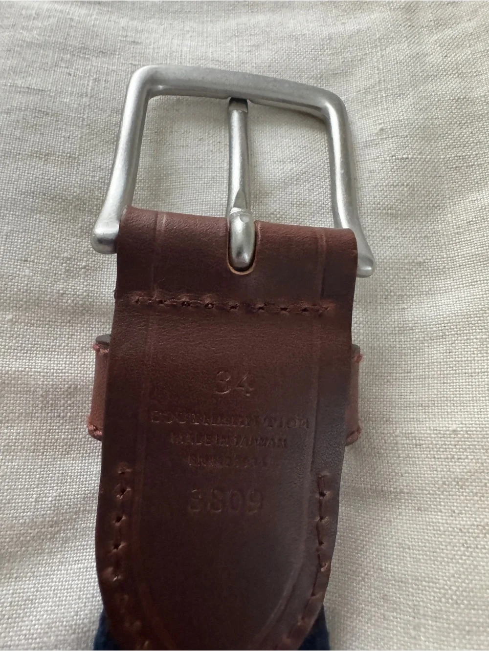 Southern Tide Skipjack Ribbon Belt - Size 34
